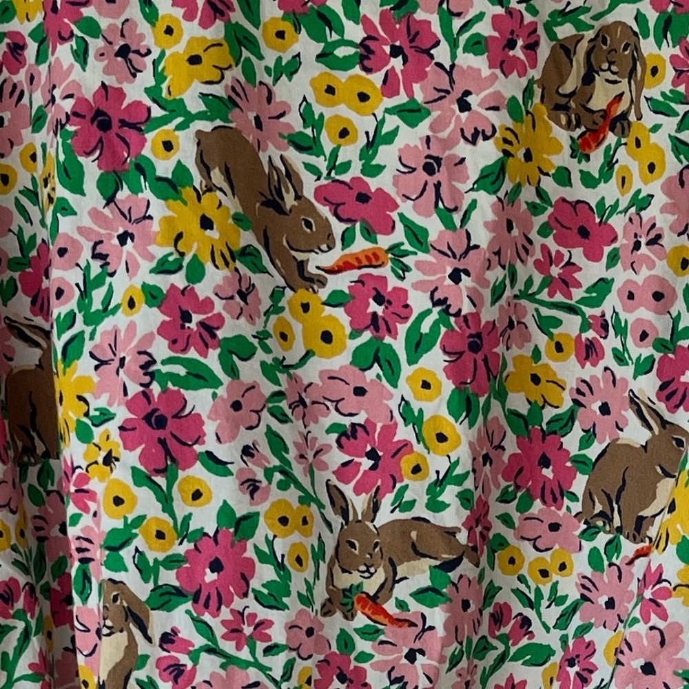 Printfresh robe, NWT. Floral Print Robe with Bunny Design. Size S/M - Picture 10 of 10